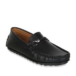 Carlton London Men's Black Casual Loafers-image-86