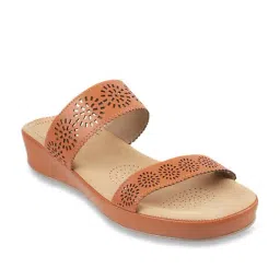 Mochi Women's Tan Casual Wedges-image-43