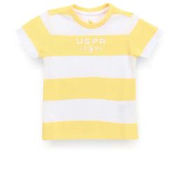 U.S. Polo Assn. Kids Yellow & White Striped T-Shirt-picture-24
