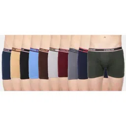 Dollar Bigboss Multicolored Cotton Regular Fit Trunks (Pack of 10)-image-16