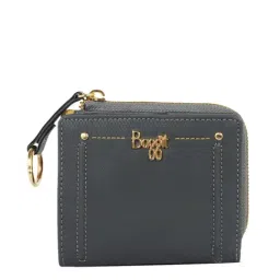 Baggit Grey Solid Bi-Fold Wallet for Women-61