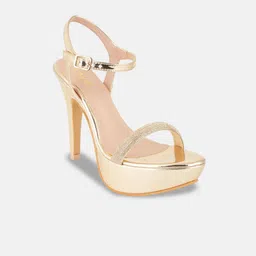 Lavie PU Party High-Top Stiletto Sandals-44