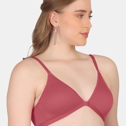 POOJA RAGENEE Pack Of 2 Anti Odour Double Layer Front Opener Hooks Detachable Strap Bra image 5