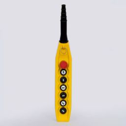 SRP PS-D6A Double Speed Pendant Station Hoist Crane Remote Control with Mechanical Interlock and Emergency Stop and Start (6+1) Button-14