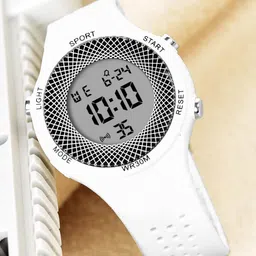 Roadster Women Dial & Wrap Around Straps Digital Multi Function Watch HOBRD-Sport-026-WH-30