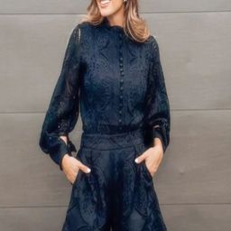 TRENBEE Self Design Top & Shorts Co-Ord Set-image-62
