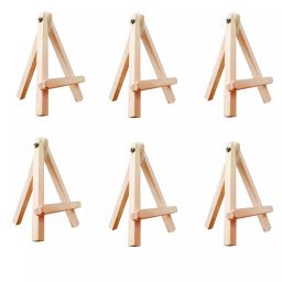 EDUWAY Mini Wooden Easel Tripod Stand ‎Modern 25 cm (10 inch) (Pack of 6)-picture-42