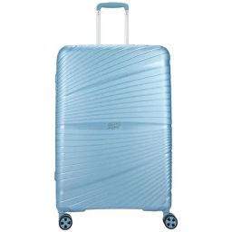 Skybags SKYLITE Powder Blue 8 Wheels Hard Cabin Trolley Bag 51-image-21