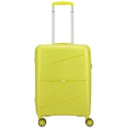 Skybags SKYLITE Yellow 8 Wheels Hard Cabin Trolley Bag 36-image-79