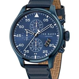 Ted Baker Men Fulmaar Brass Dial & Leather Straps Analogue Watch BKPFMS503-image-34