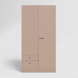 Godrej Interio Auraline Textured Affogato Metal 2 Door Almirah-image-51