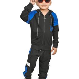 CHANDRIKA Boys Blue Clothing Set-image-25