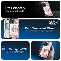 QRIOH Quirky Printed iPhone 12 Mini Back Case Mobile Accessories-picture-33