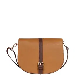 Favore Dark Tan Solid Medium Slings-image-69