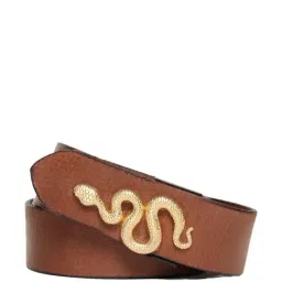 Art N Vintage Tan Leather Waist Belt For Men-picture-25