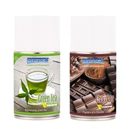 Airance 250 ml Each Green Tea & Chocolate Spray Air Freshener Automatic Spray (Pack of 2)-31