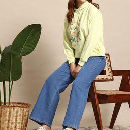 Mast & Harbour Graphic Print Hooded Sweatshirt-image-77
