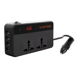 Vantro POW200 Black AC Port with Digital Display-39