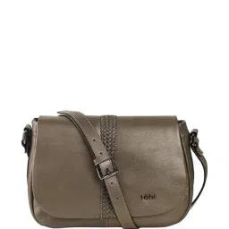 Tohl Rp1 Cara Metallic Copper Interlaced Flap Sling Bag-14