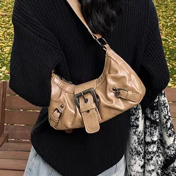 LULU & SKY Embellished PU Shopper Handheld Bag-image-40