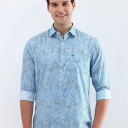 Allen Solly Men Spread Collar Abstract Printed Cotton Slim Fit Casual Shirt-image-56