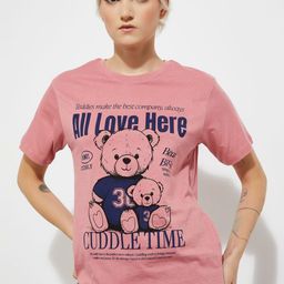 max Typography Printed Pure Cotton T-Shirt-picture-2