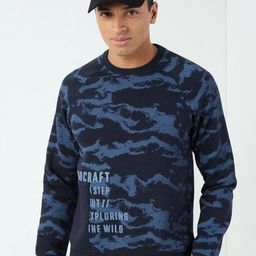 Wildcraft Men Graphic Printed Round Neck Cotton Pullover Sweatshirt-picture-11