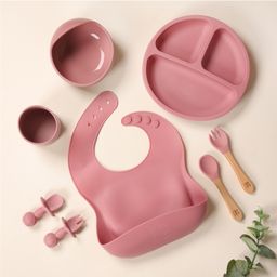 Kicks & Crawl Pink MunchMate Meal Set Pink-22