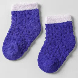 Mustang Cotton Knit Bear Printed Socks - Black & Red-picture-39