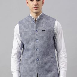 Richlook Men Self Design Nehru Jackets-picture-17
