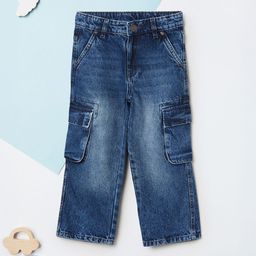 max Boys Regular Fit Mid-Rise Slash Knee Heavy Fade Jeans-picture-20