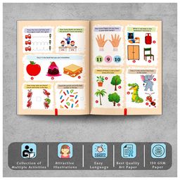 Gowoo 201+ Activities for Kids for Early Learning activities for Children, Kids Activity Book,Brain activity book for toddlers, Spot the difference, Hide and seek, Word search, Puzzle and more- Englsh image 5