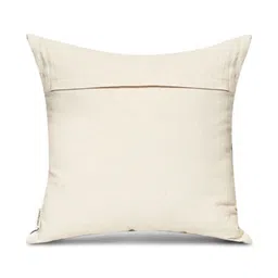 ANWYN Cream-Coloured & Grey Set of 2 Striped Square Cushion Covers image 5