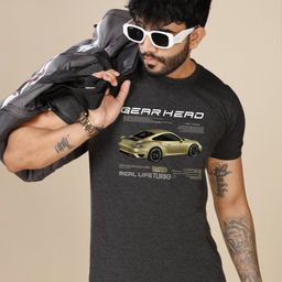 INKMAN Men Graphic Printed Round Neck Cotton T-shirt-image-20