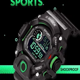 Hala Men Solid Round Tang Regular Digital Watch image 4