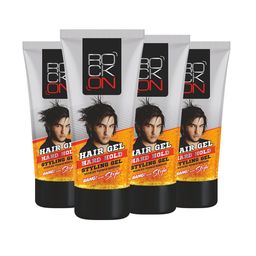 Rock On Set Of 4 Hair Styling Gel For Strong Hold - 60 g Each-34
