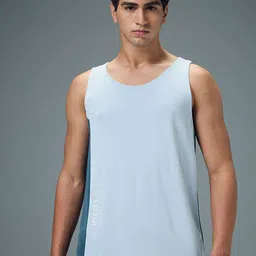 Technosport Men Colorblocked Slim Fit Sports Innerwear Vest-image-25