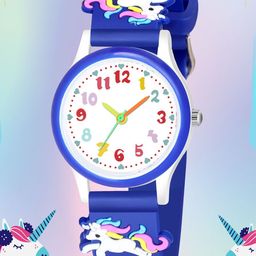SWADESI STUFF Kids Dial & Straps Automatic Analogue Watch UNI BLUE 99-26