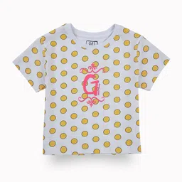 Gini and Jony Polka Dot Print Cotton Crop Top-picture-15