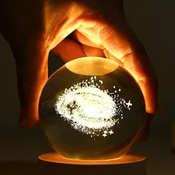 HINDCRAFT Transparent Glass Spherical Table Lamp-picture-48