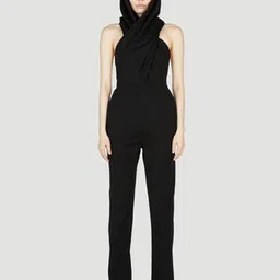 LULU & SKY Shawl Neck Basic Jumpsuit-picture-35