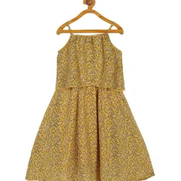 PLUM TREE Floral Print Fit & Flare Dress-41