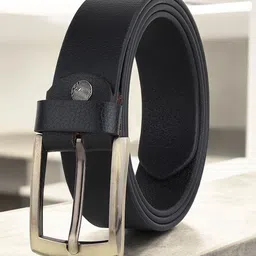 Metronaut Men Textured Leather Formal Belt-image-57