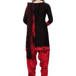 Unstitched Printed Cotton Blend Kurta & Patiyala Dress Material with Dupatta-image-83