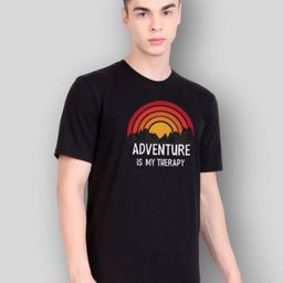 FLYIND VOGUE OUTFIT Men Bio Finish Typography Printed Round Neck T-shirt-image-92