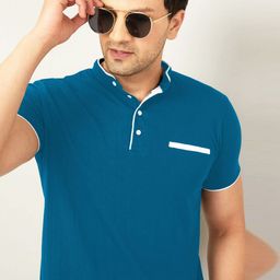 THE BEETEL HOUSE Men Henley Neck Pockets T-shirt-picture-4