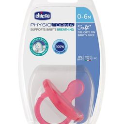 Chicco Physio Soft Silicone Orthodontic Soother Pink - 1 Piece-image-37