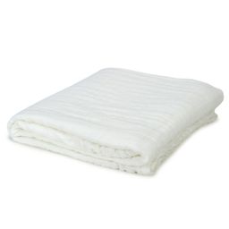 Kassy Pop Baby Muslin Cotton Bath Towel & Swaddle Blanket - White-12