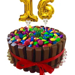 Amfin Number One & Six Foil Balloon Cake Toppers Golden - Pack of 2-picture-6