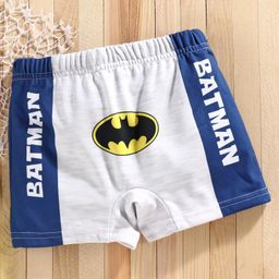 Mom's Love Nylon Swimming Trunks Batman Print - Grey Blue-image-76